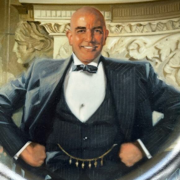 Vintage Knowles Daddy Warbucks Numbered Collector’s Plate - Picture 5 of 7